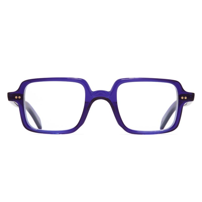 GR02 Colour Studio Rectangle Glasses-Ink