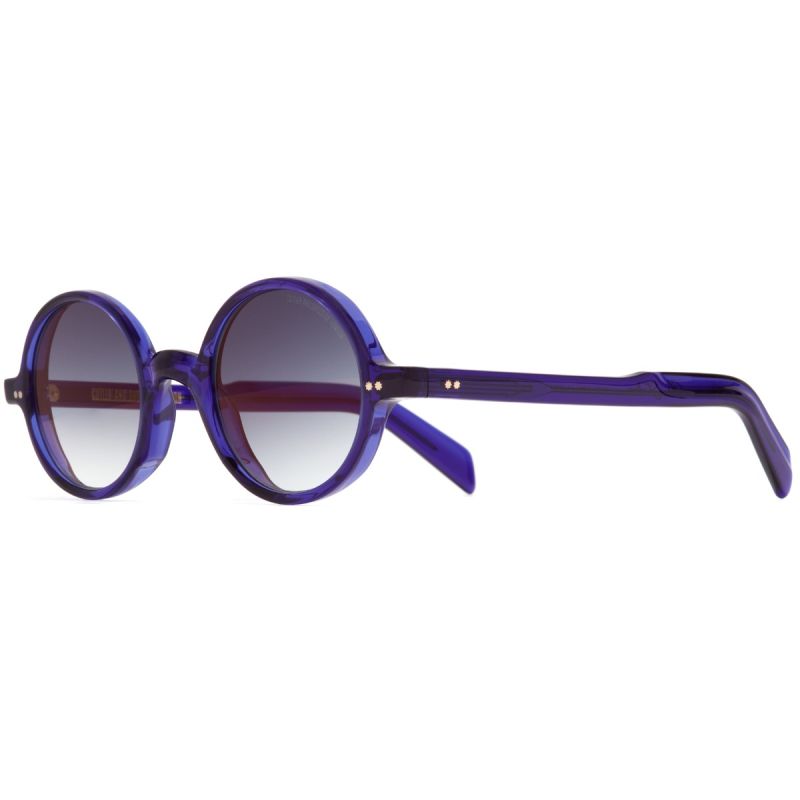 GR01 Colour Studio Round Sunglasses-Ink
